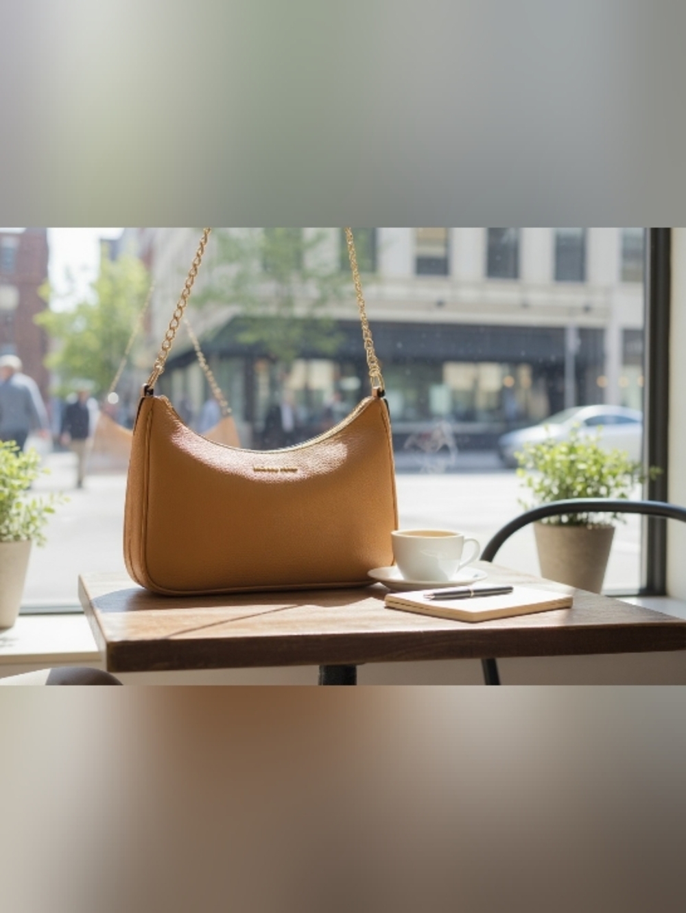 *NWT*~ Michael Kors Jet Set -L Pebble Leather - Convertible Crossbody & Wallet - Picture 3 of 15